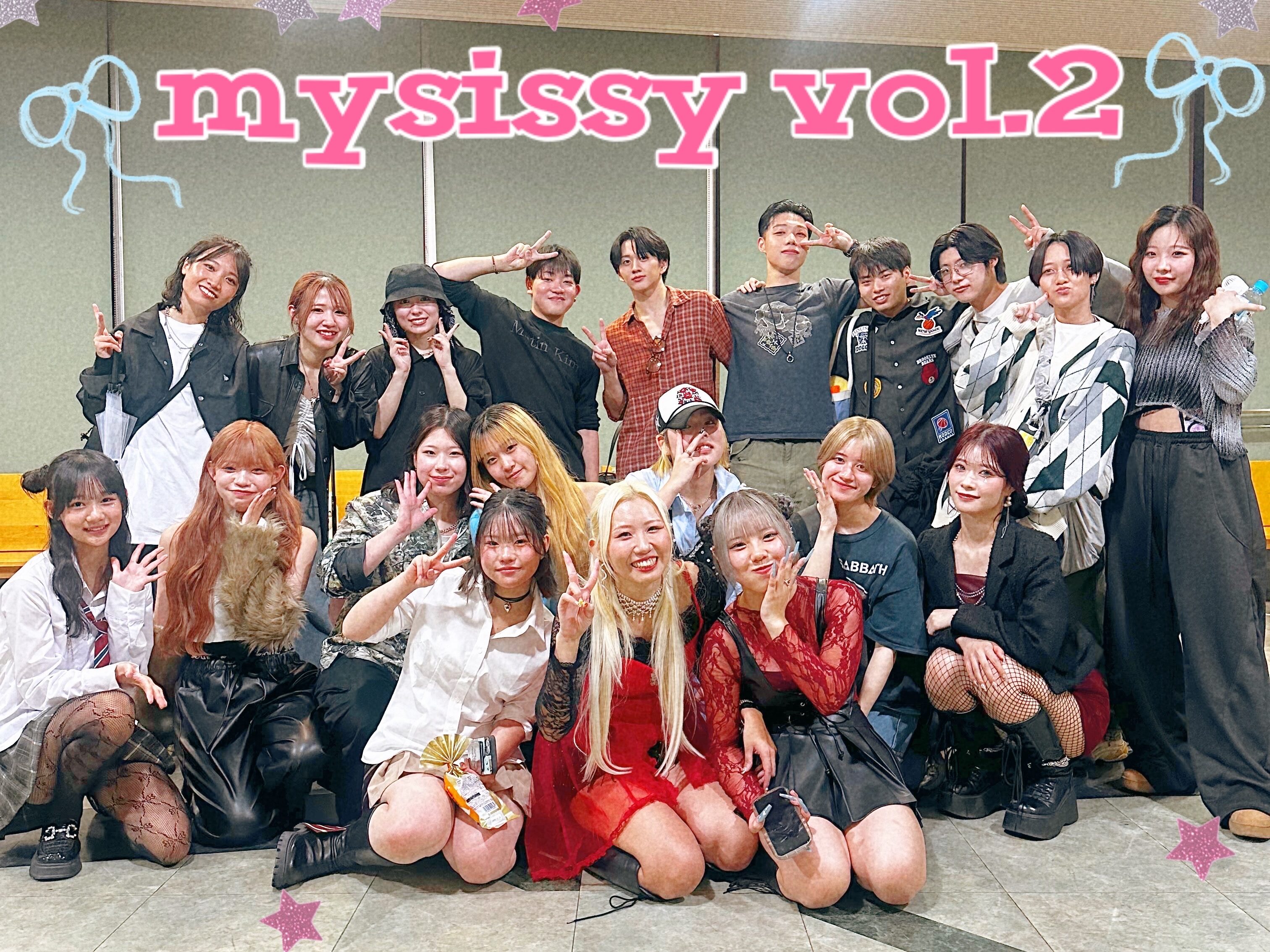 mysissy vol.2を支えた出演者とスタッフ